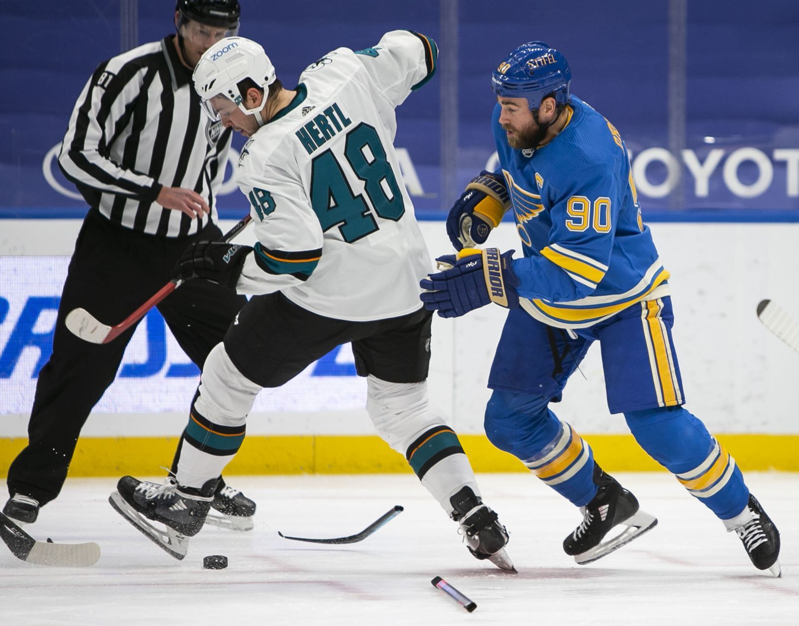 Blues versus Sharks